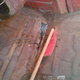 Routing items through rust holes? Great job, previous owner.